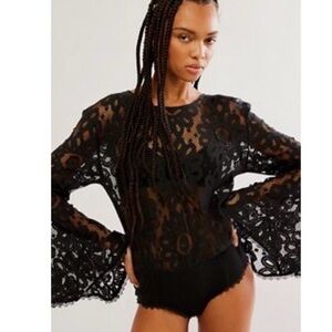 Free People Better with time bodysuit Medium